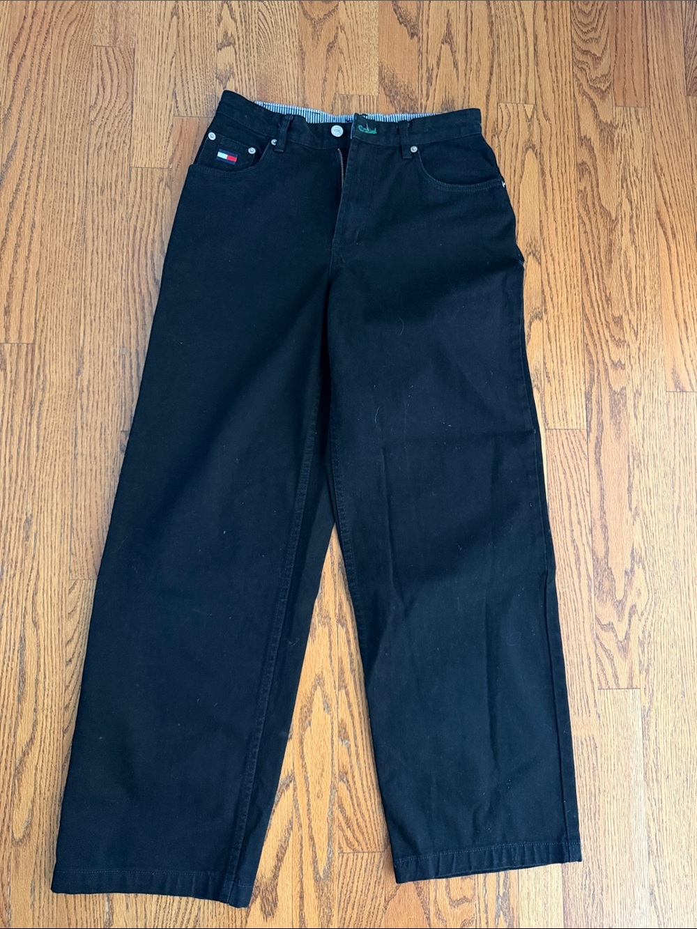 Tommy Hilfiger Black Relaxed Men's Jeans